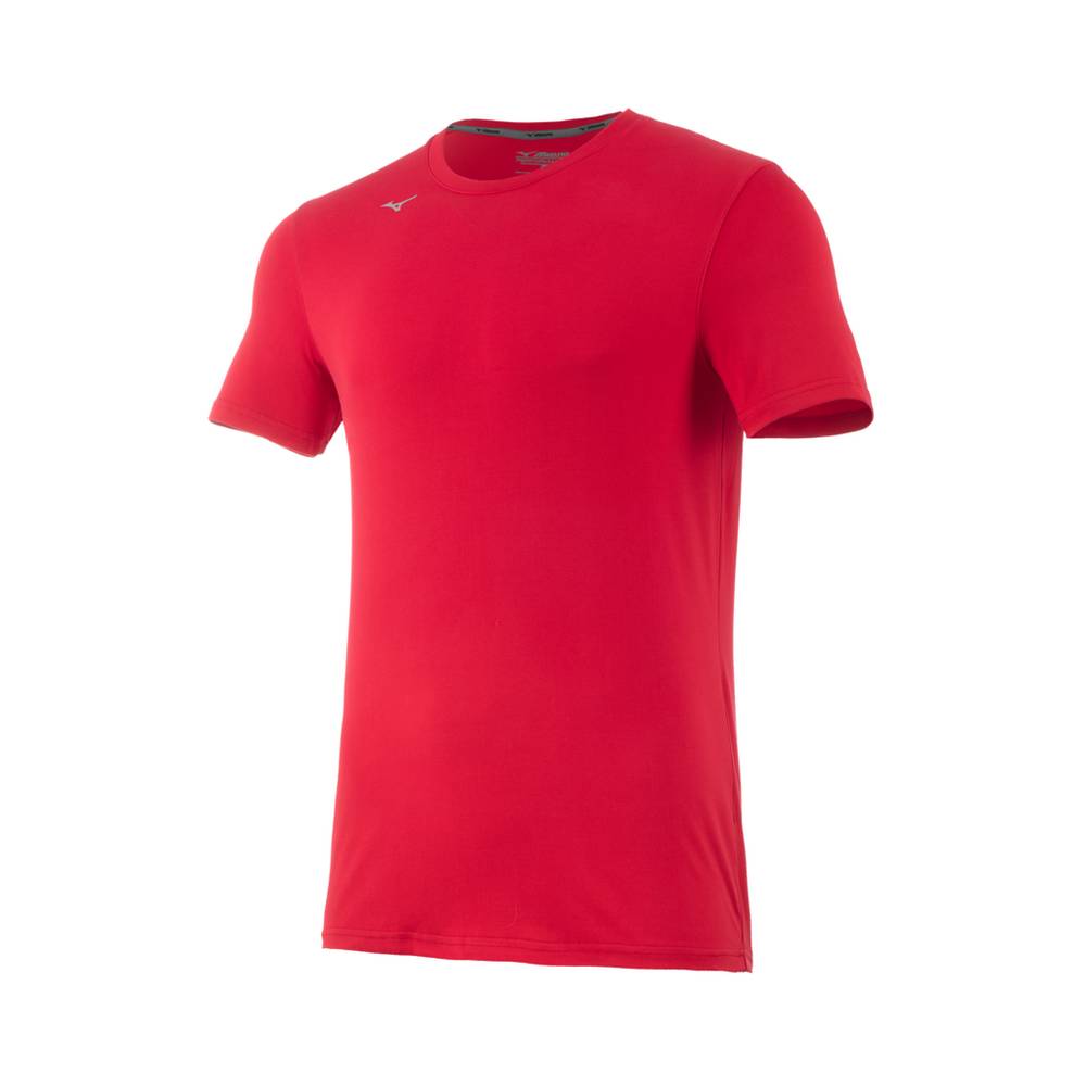 Mens Mizuno Attack 2.0 Volleyball T-Shirts Red Philippines (OVKDJZ245)